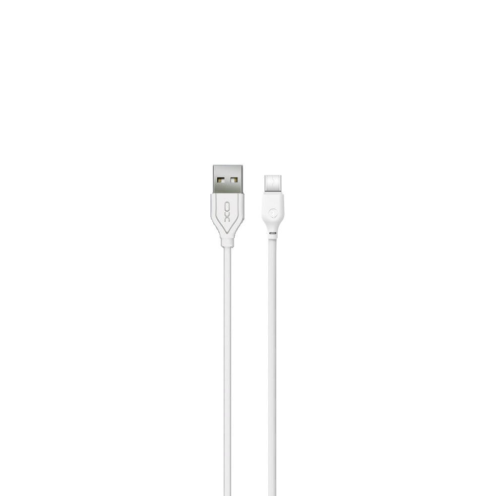 Cable de Datos y Carga USB-A - USB-C XO Design NB103, 18W, 1m, Blanco