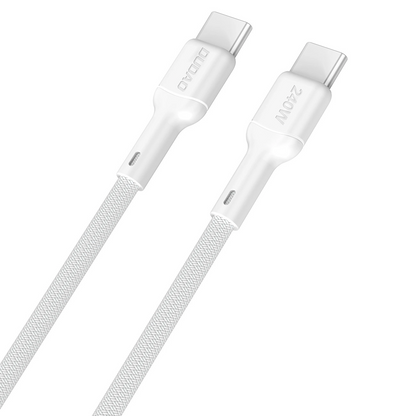 Cable de Datos y Carga USB-C - USB-C Dudao L9C Max, 240W, 2m, Blanco