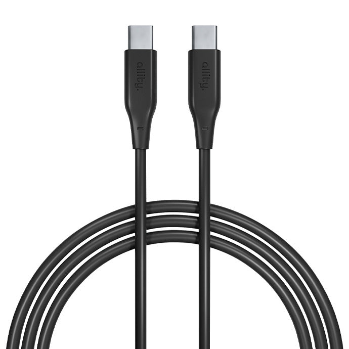 Cable de Datos y Carga USB-C - USB-C Allity. AUC-02, 100W, 2m, Negro