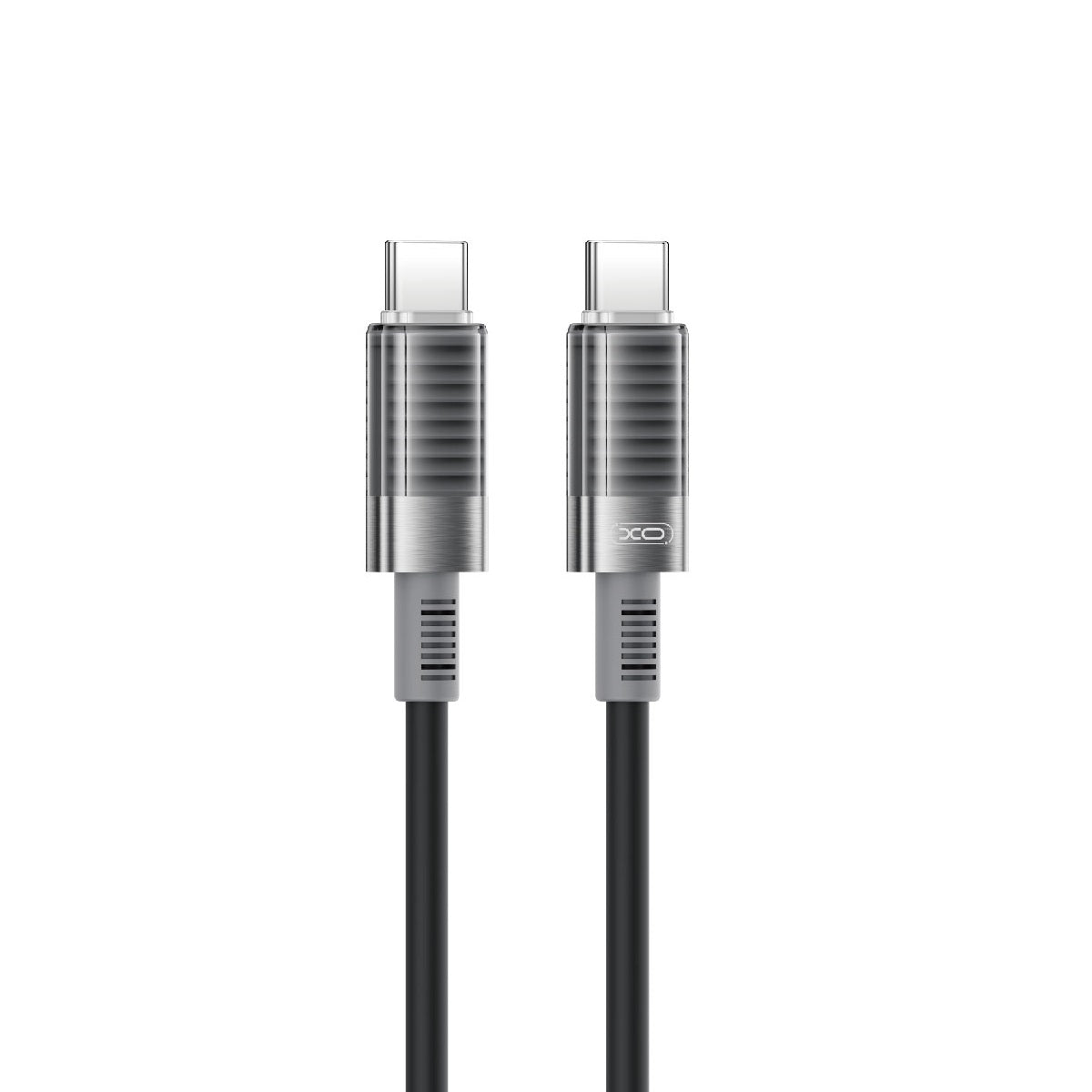 Cable de Datos y Carga USB-C - USB-C XO Design NB-Q282B, 60W, 1m, Negro