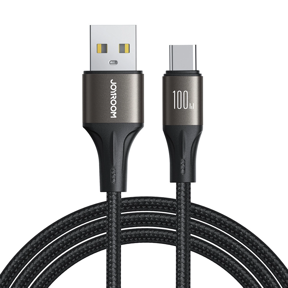 Cable de Datos y Carga USB-A - USB-C Joyroom S-A25 Light-Speed, 100W, 1.2m, Negro