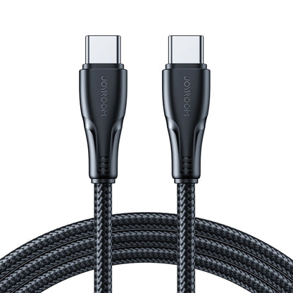 Cable de Datos y Carga USB-C - USB-C Joyroom S-A11, 60W, 0.25m, Negro