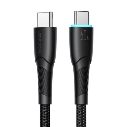 Cable de Datos y Carga USB-C - USB-C Joyroom S-A32, 60W, 1m, Negro