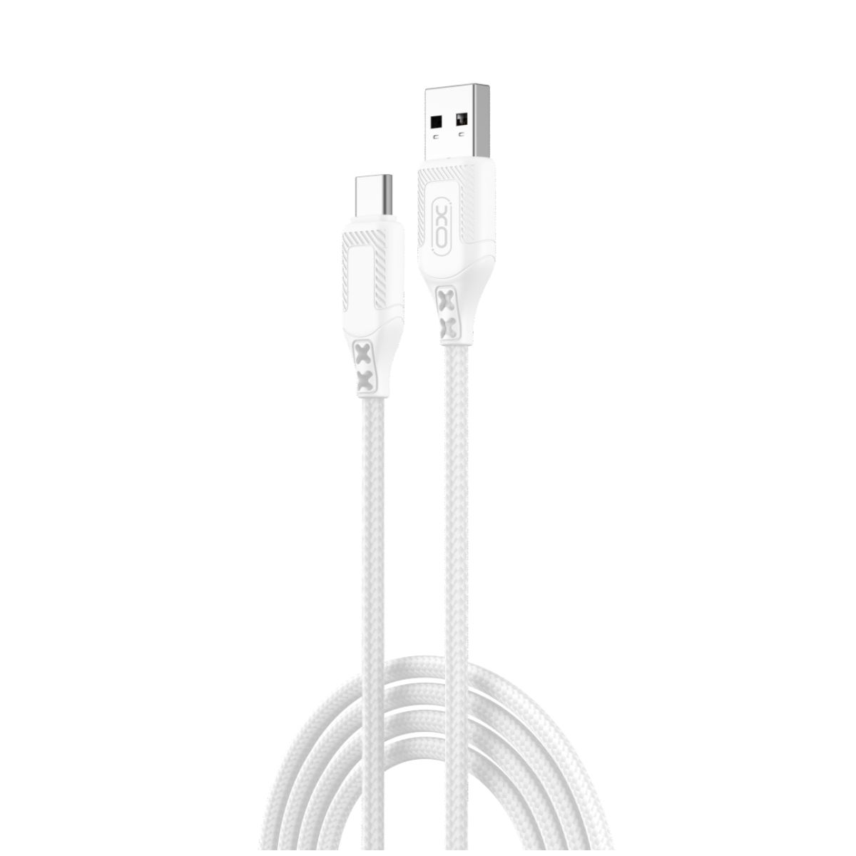 Cable de Datos y Carga USB-A - USB-C XO Design NB235, 18W, 1m, Blanco