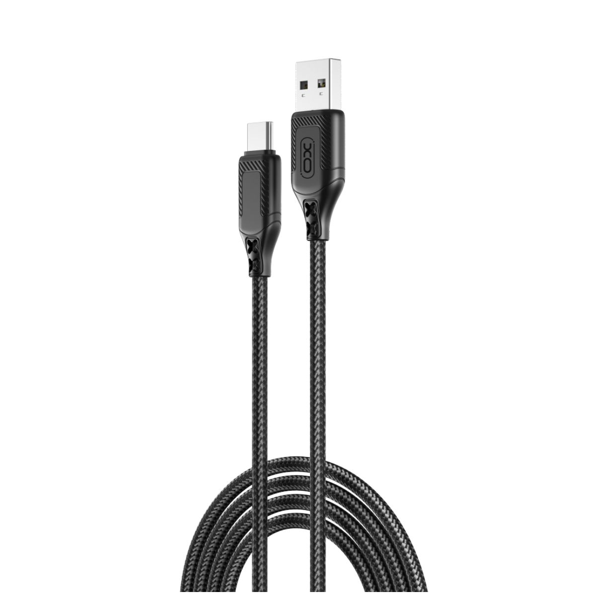 Cable de Datos y Carga USB-A - USB-C XO Design NB235, 18W, 1m, Negro