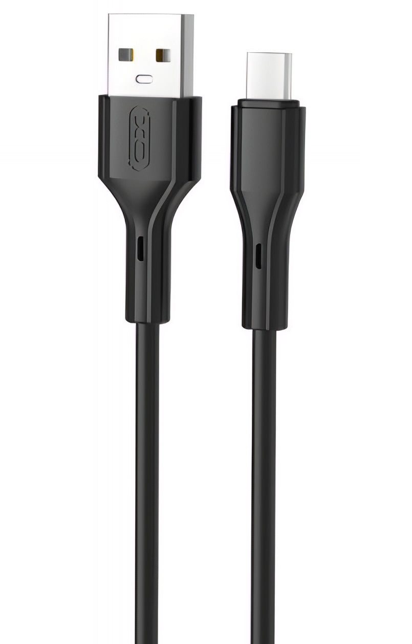 Cable de Datos y Carga USB-A - USB-C XO Design NB230, 18W, 1m, Negro
