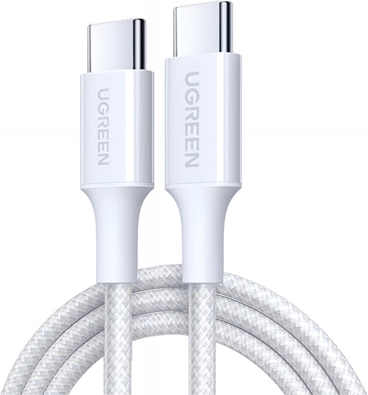 USB-C Data and Charging Cable - USB-C UGREEN L501, 60W, 2m, White