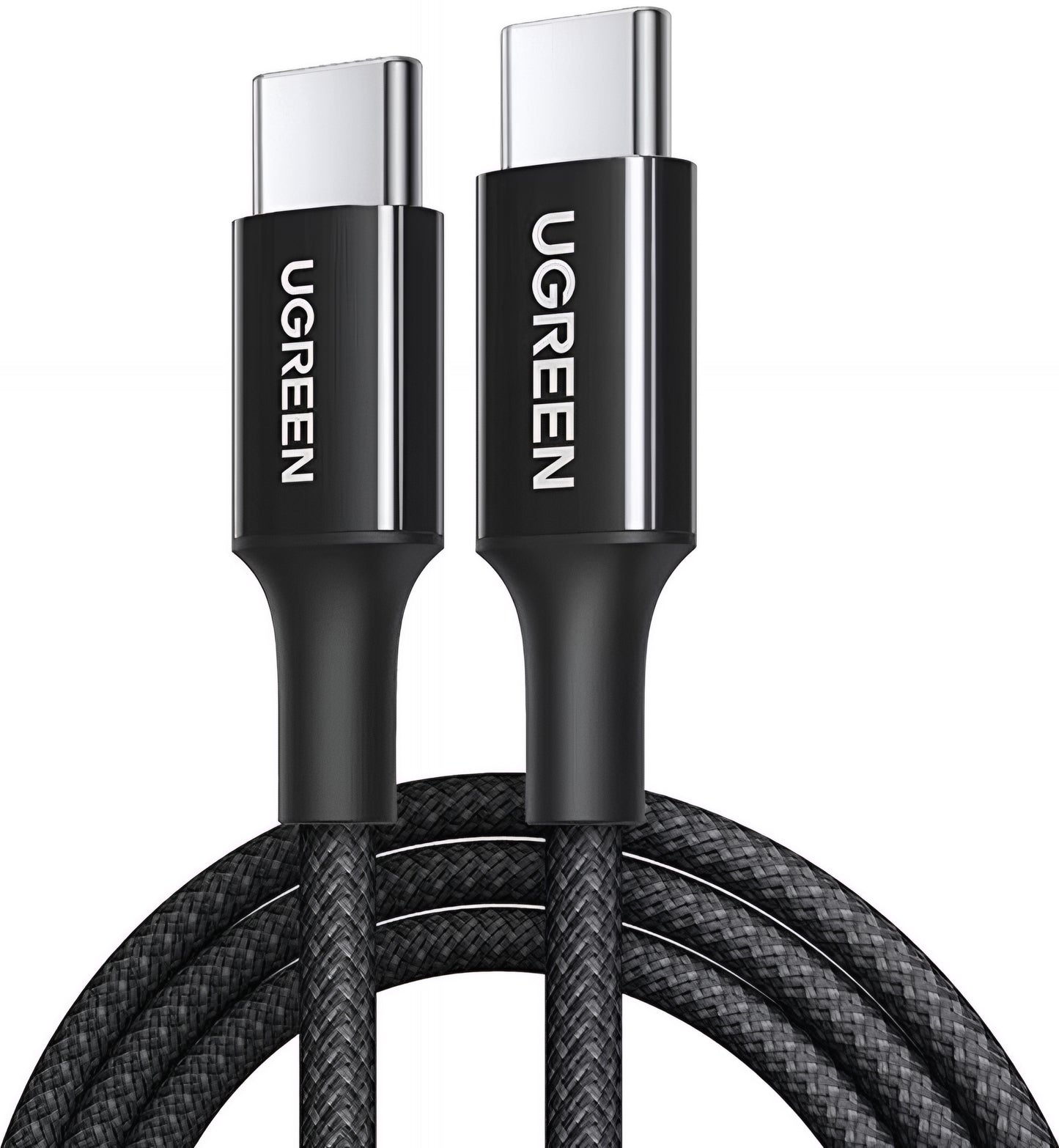 Cable de Datos y Carga USB-C - USB-C UGREEN L501, 60W, 2m, Negro