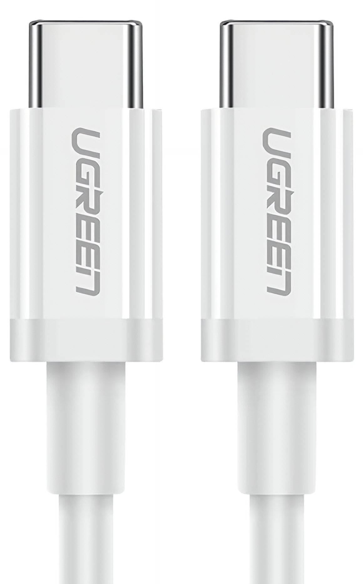 Cable de Datos y Carga USB-C - USB-C UGREEN US264, 60W, 0.5m, Blanco