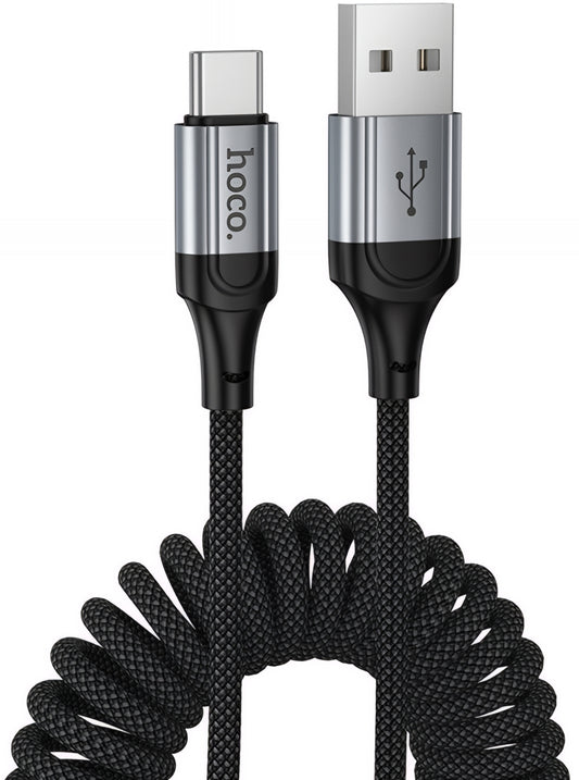 Cable de Datos y Carga USB-A - USB-C HOCO X121, 18W, 1.5m, Negro