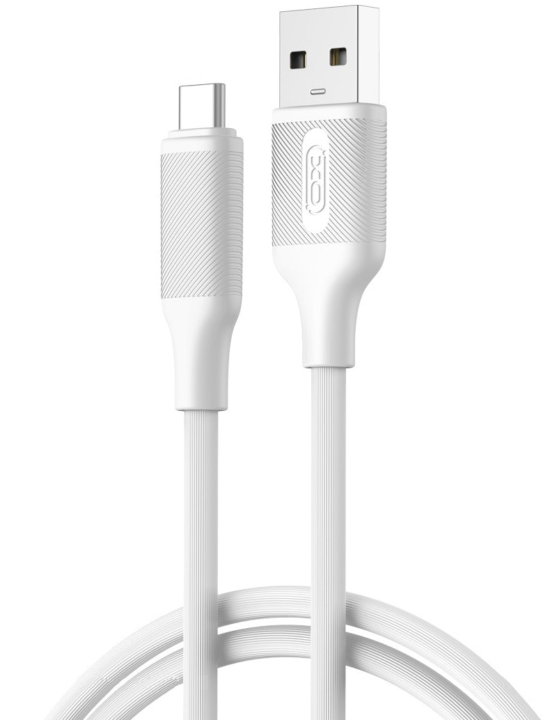 Cable de Datos y Carga USB-A - USB-C XO Design NB265, 18W, 1m, Blanco