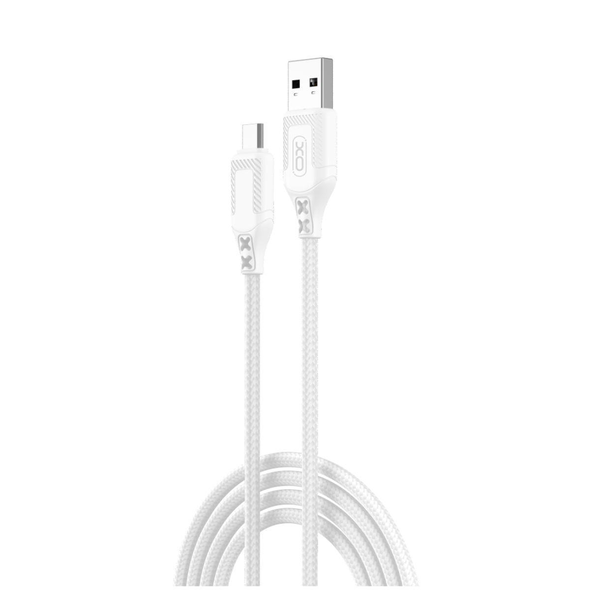 Cable de Datos y Carga USB-A - microUSB XO Design NB235, 18W, 1m, Blanco