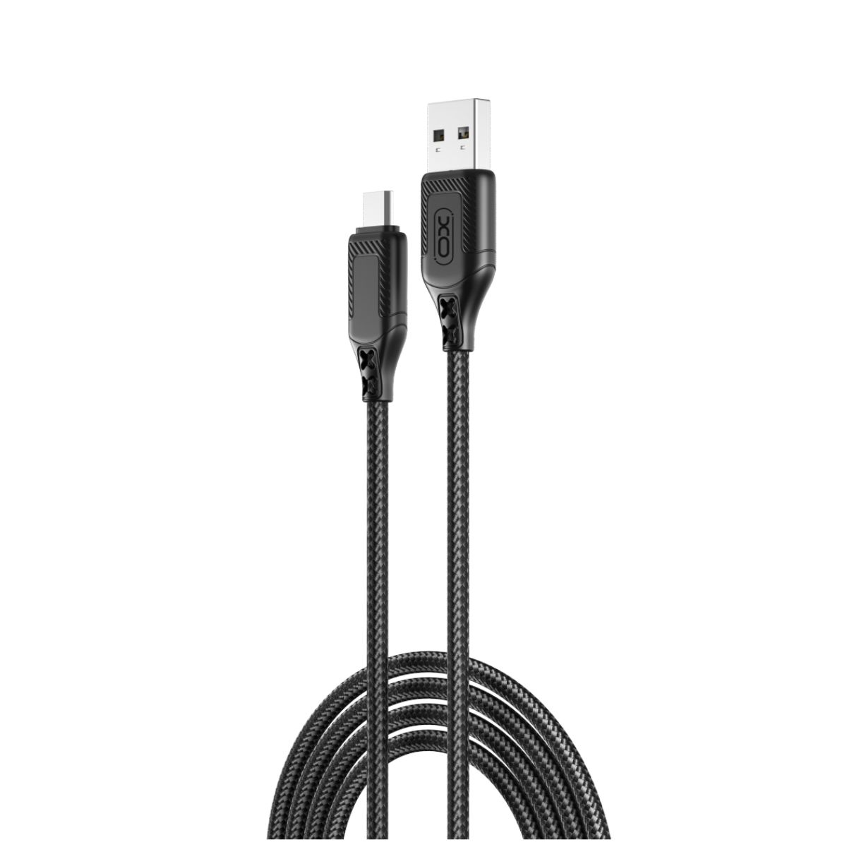 Cable de Datos y Carga USB-A - microUSB XO Design NB235, 18W, 1m, Negro