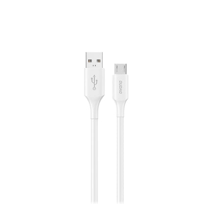 Cable de Datos y Carga USB-A - microUSB Dudao L2SM, 18W, 1.2m, Blanco