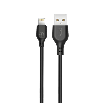 Cable de Datos y Carga USB-A - Lightning XO Design NB103, 18W, 2m, Negro
