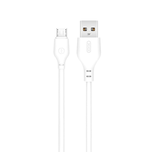 Cable de Datos y Carga USB-A - microUSB XO Design NB103, 18W, 1m, Blanco