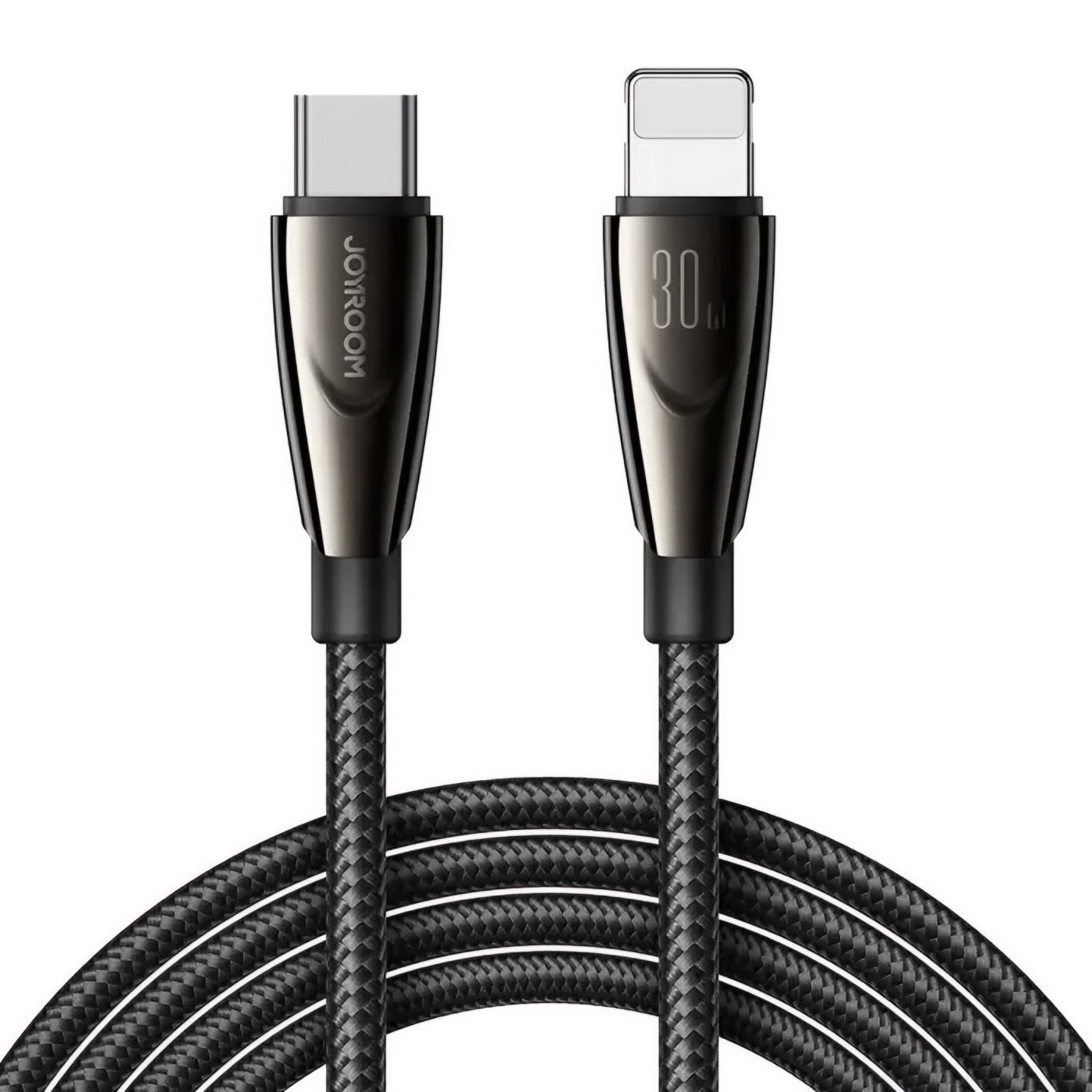 Cable de Datos y Carga USB-C - Lightning Joyroom S-A31, 30W, 1.2m, Negro