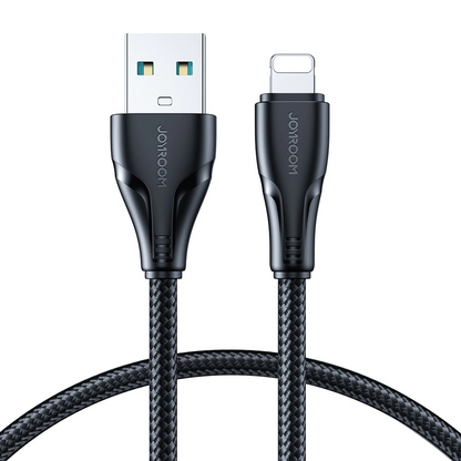 Cable de Datos y Carga USB-A - Lightning Joyroom S-A11, 18W, 1.2m, Negro