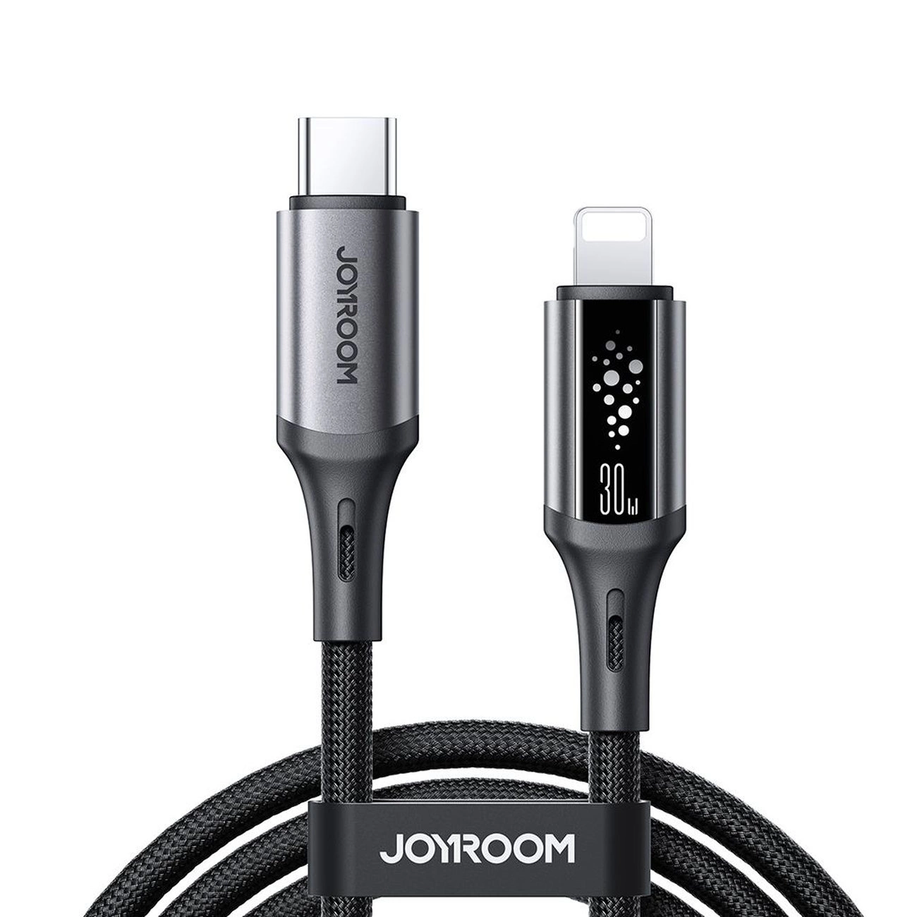 Cable de Datos y Carga USB-C - Lightning Joyroom S-A60 StarTalk, 30W, 1.2m, Negro