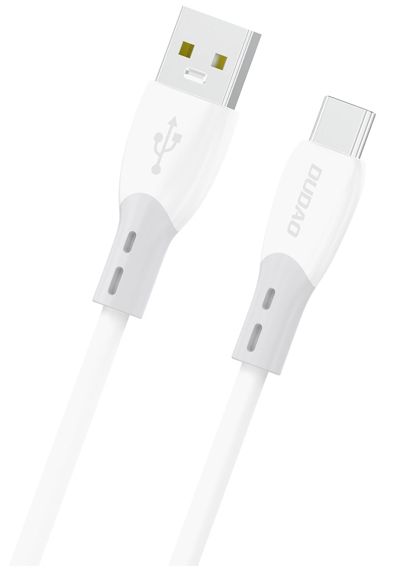 Cable de Datos y Carga USB-A - USB-C Dudao L25ST, 100W, 1m, Blanco