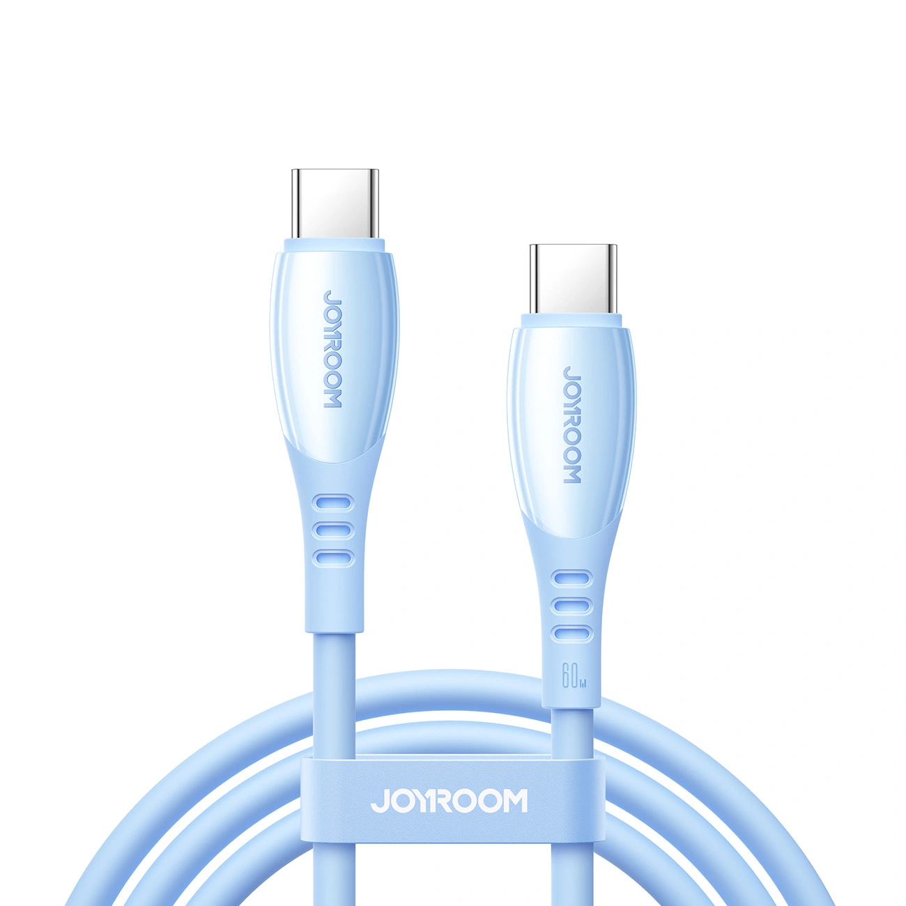 USB-C Data and Charging Cable - USB-C Joyroom S-A59 Vibrant, 60W, 1.2m, Blue