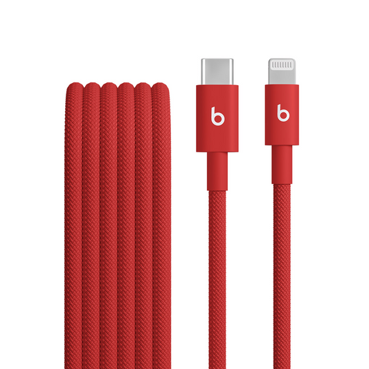 Cable de Datos y Carga USB-C - Lightning Beats, 1.5m, Rojo MFEH4ZM/A