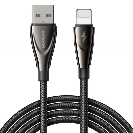 Cable de Datos y Carga USB-A - Lightning Joyroom SA31-AL3, 18W, 1.2m, Negro