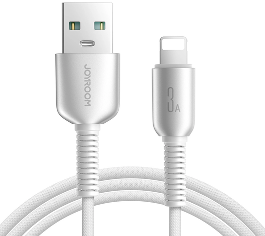 Cable de Datos y Carga USB-A - Lightning Joyroom S-A51, 18W, 1.2m, Gris