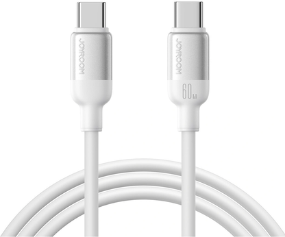 Cable de Datos y Carga USB-C - USB-C Joyroom S-A62 Lively, 60W, 1.2m, Blanco
