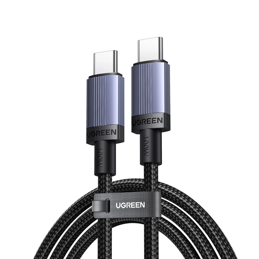 Cable de Datos y Carga USB-C - USB-C UGREEN, 100W, 1m, Negro