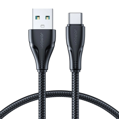 Cable de datos y carga USB-A - USB-C Joyroom Surpass, 18 W, 1,2 m, negro S-UC027A11 