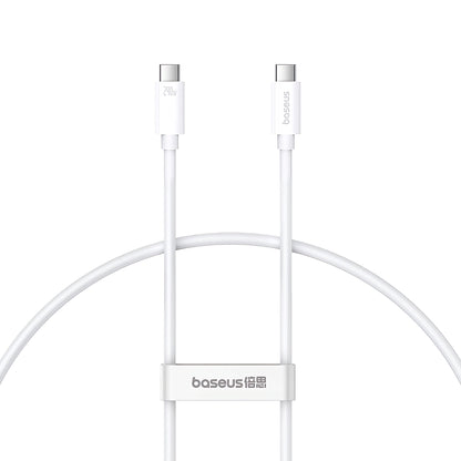 Cable de carga y datos USB-C - USB-C Baseus Superior Series 2, 240W, 1m, Blanco P10365200211-02