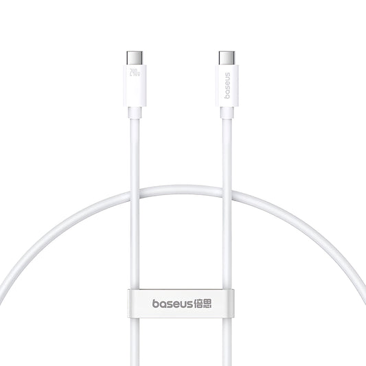 Cable de carga y datos USB-C - USB-C Baseus Superior Series 2, 240W, 1m, Blanco P10365200211-02