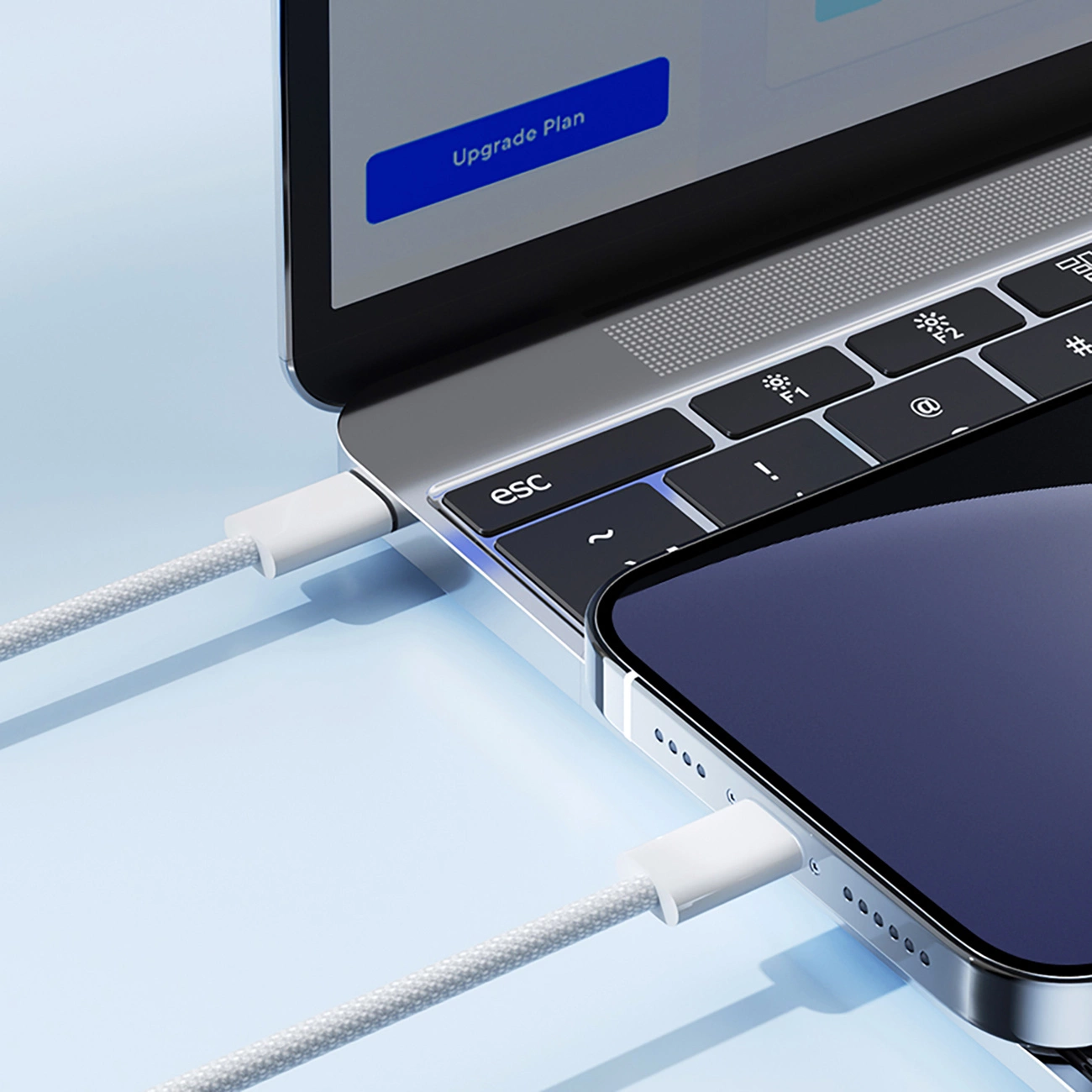 Cable de Datos y Carga USB-C - Lightning Joyroom S-A45, 30W, 1m, Blanco