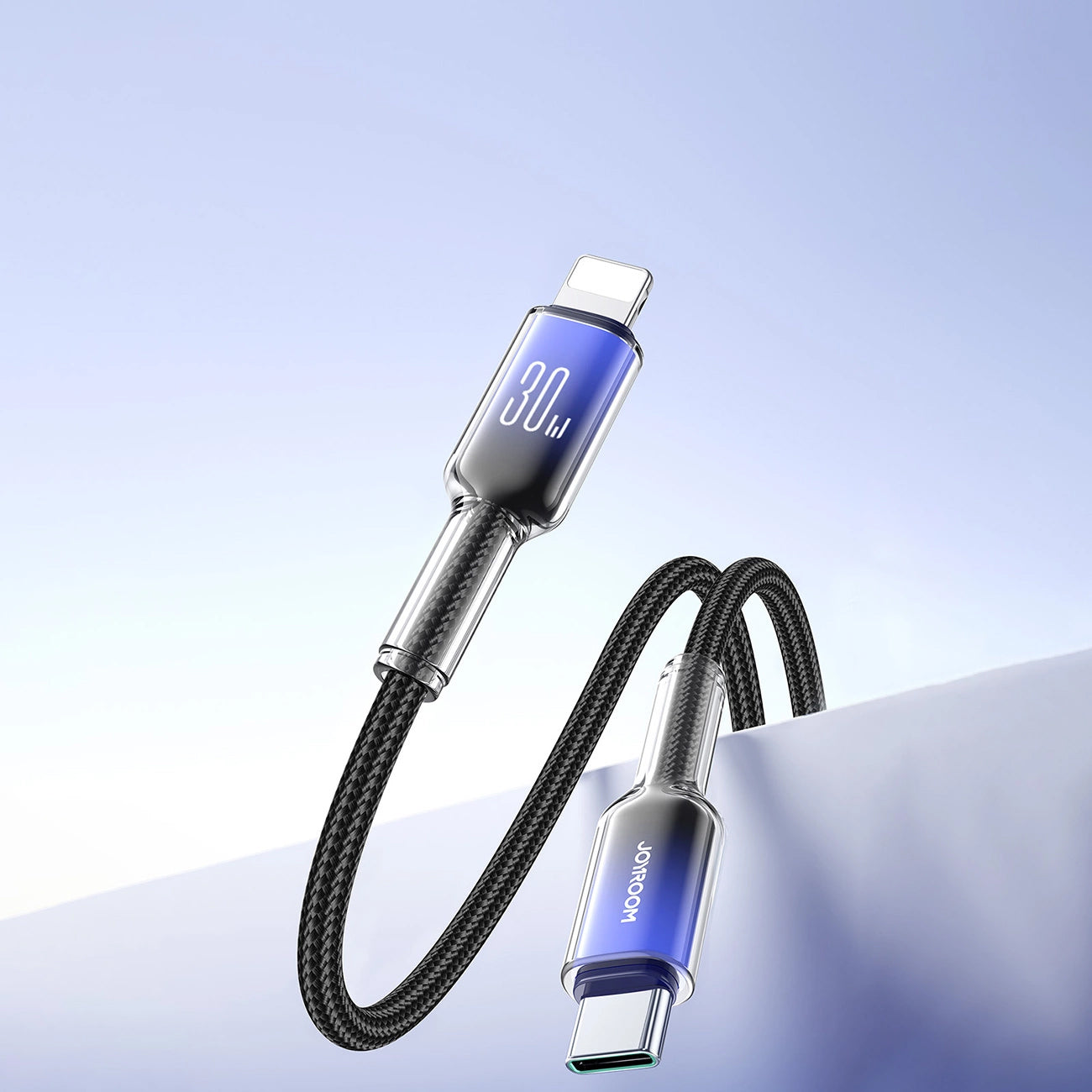 Cable de Datos y Carga USB-C - Lightning Joyroom S-A42, 30W, 1.2m, Negro