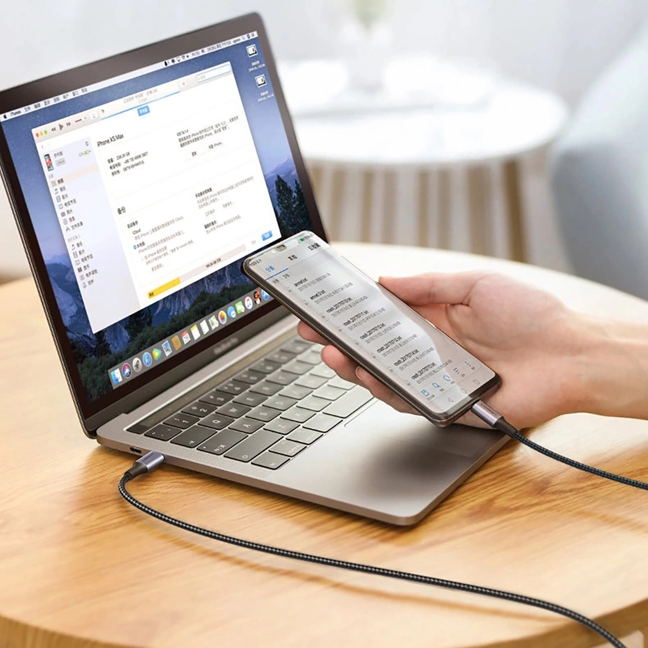 USB-C Data and Charging Cable - USB-C UGREEN US316, 100W, 3m, Gray