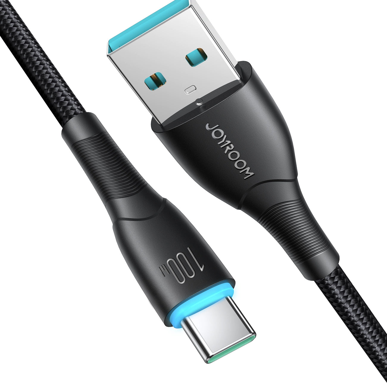 Cable de Datos y Carga USB-A - USB-C Joyroom S-A32, 100W, 1m, Negro