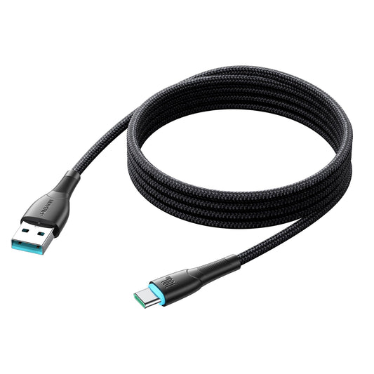 Cable de Datos y Carga USB-A - USB-C Joyroom S-A32, 100W, 1m, Negro