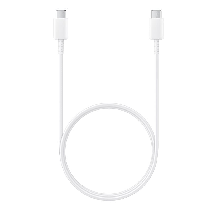 Cable de carga y datos USB-C - USB-C Samsung EP-DA705, 25W, 1m, Blanco EP-DA705BWEGWWW