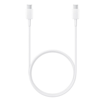 Cable de carga y datos USB-C - USB-C Samsung EP-DA705, 25W, 1m, Blanco EP-DA705BWEGWWW