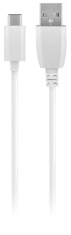 Cable de Datos y Carga USB-A - USB-C MaXlife, 20W, 3m, Blanco