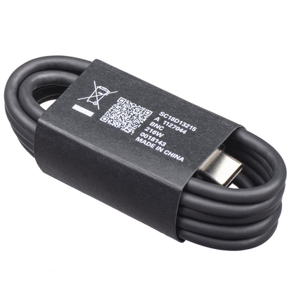 Cable de Datos y Carga USB-C - USB-C Motorola, 1m, Negro SC18D13215