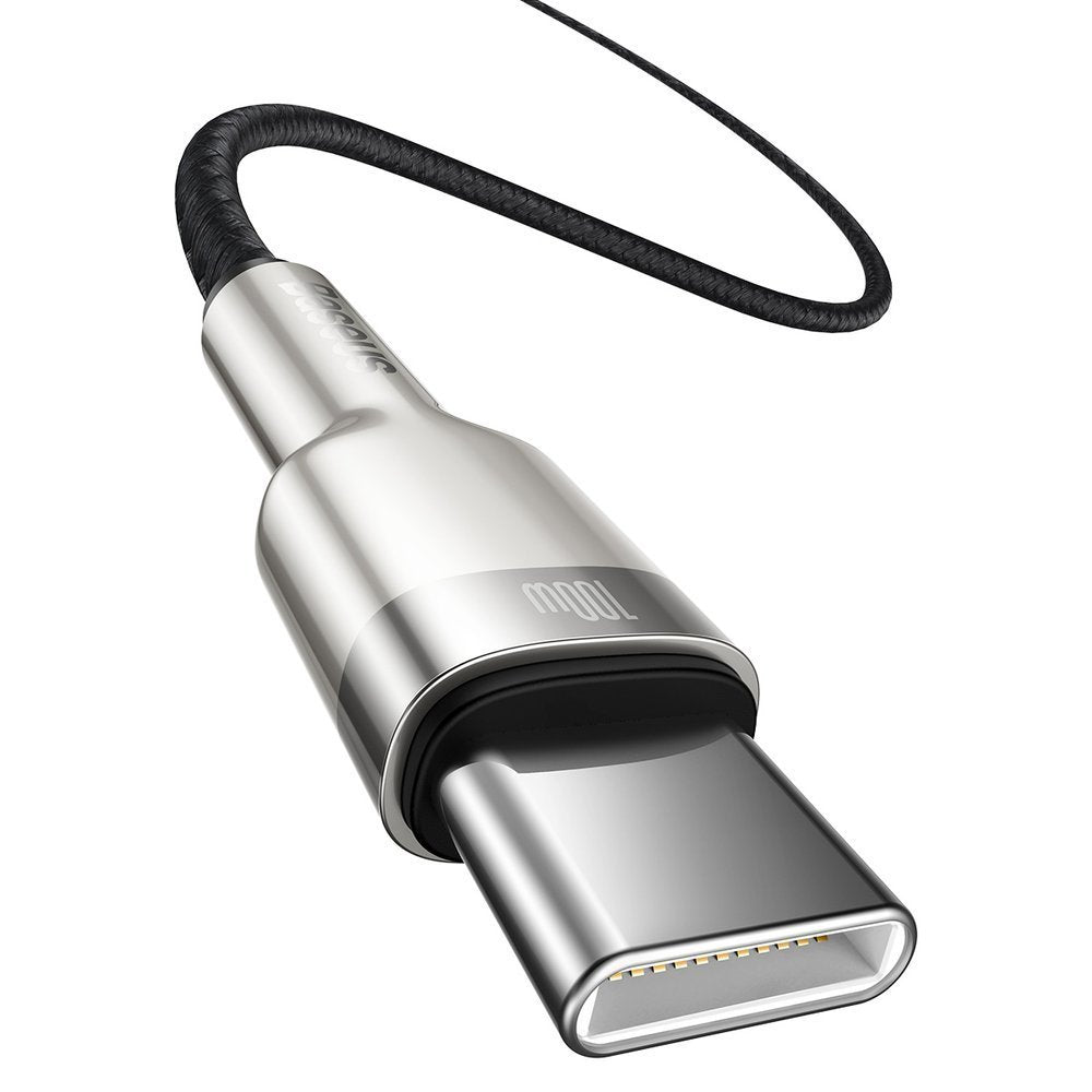 Cable de Datos y Carga USB-C - USB-C Baseus Cafule, 100W, 2m, Negro CATJK-D01