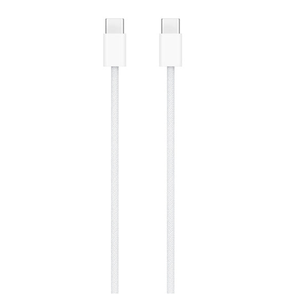 Cable de Datos y Carga USB-C - USB-C Apple, 96W, 1m, Blanco, Swap MQKJ3AM/A