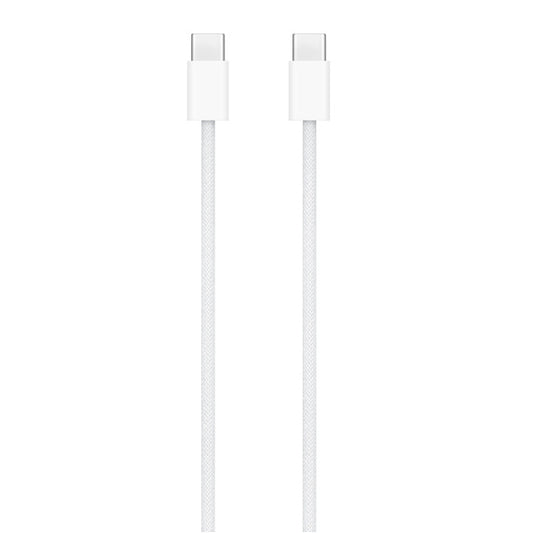 Cable de Datos y Carga USB-C - USB-C Apple, 96W, 1m, Blanco, Swap MQKJ3AM/A
