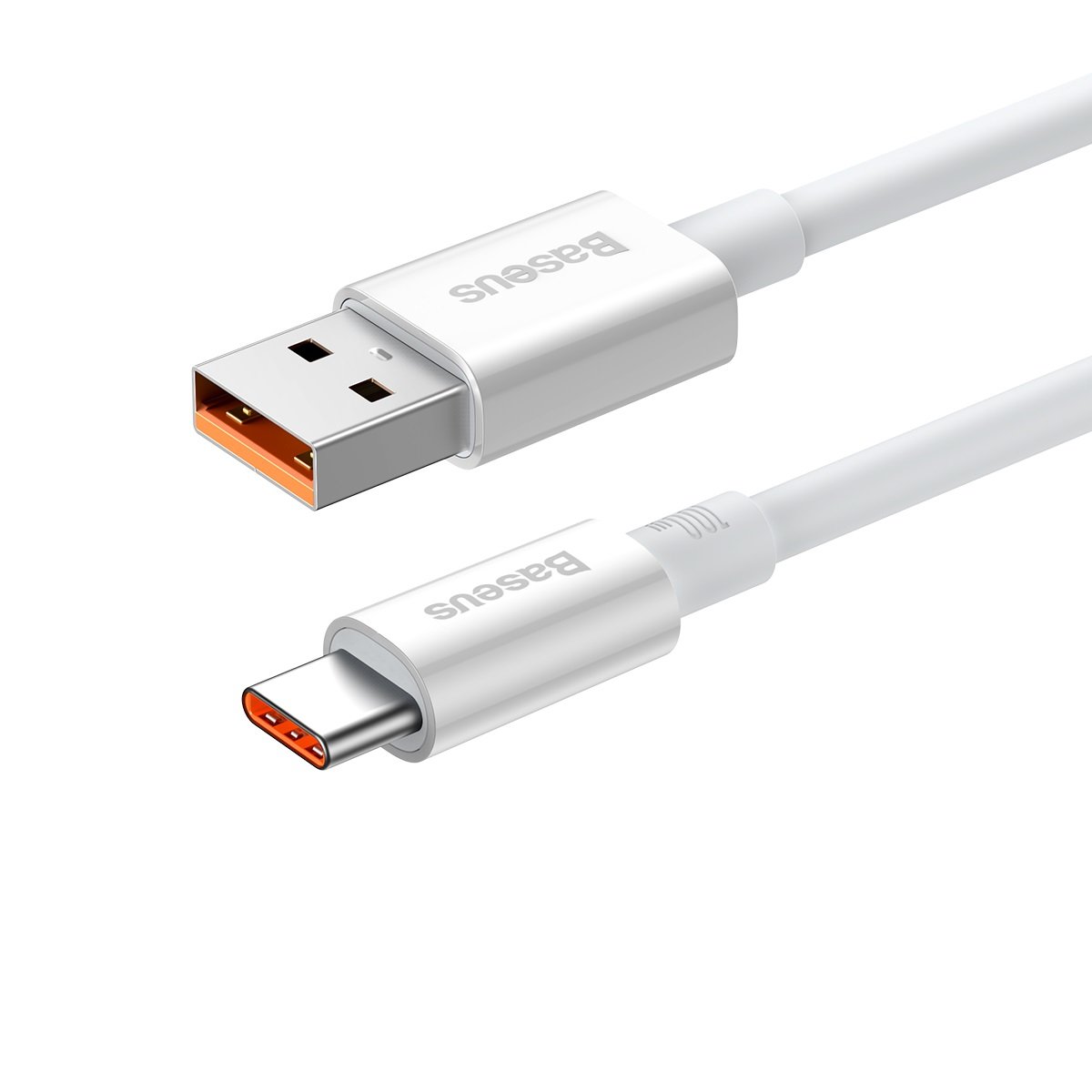 Cable de datos y carga USB-A - USB-C Baseus Superior Series, 100W, 2m, Blanco CAYS001402 