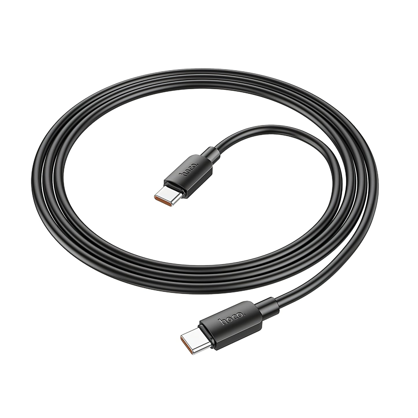 Cable de Datos y Carga USB-C - USB-C HOCO X96, 100W, 1m, Negro