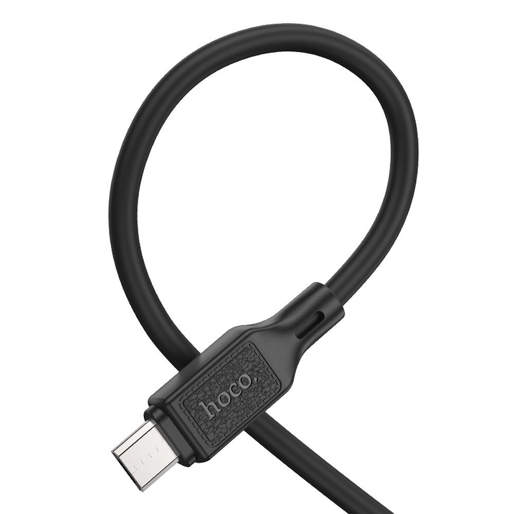 HOCO X90 USB-A - microUSB Cable de datos y carga HOCO X90, 18W, 1m, Negro 