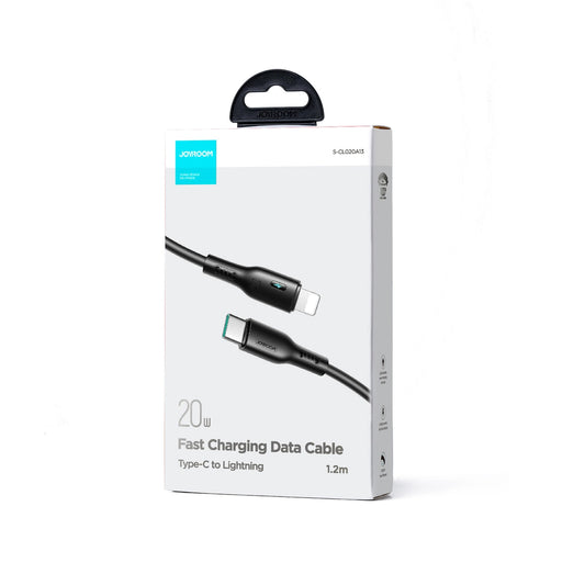 Cable de Datos y Carga USB-C - Lightning Joyroom A13, 20W, 1.2m, Negro