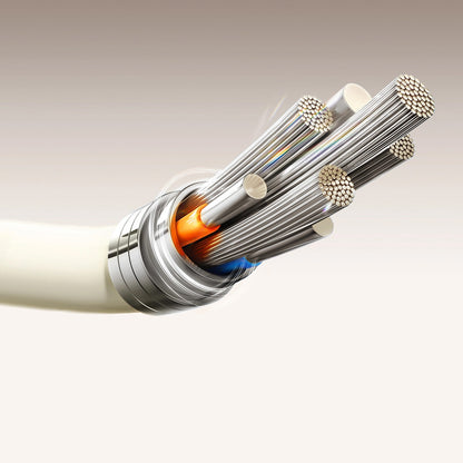 Cable de Datos y Carga USB-A - USB-C Joyroom S-A53, 18W, 1.2m, Beige